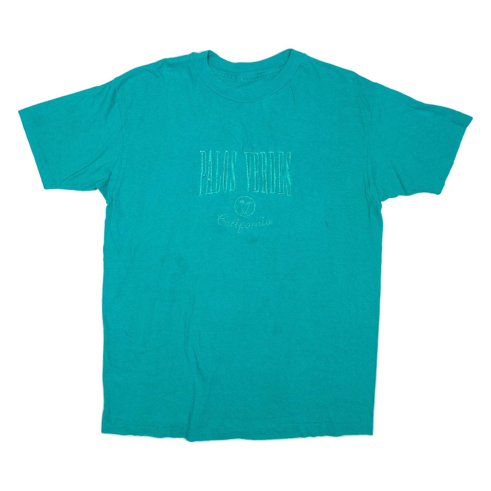 Palos Verdes California Mens T-Shirt Blue USA M