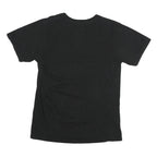 MAJESTIC Mens Black Colorado Rockies Graphic T-Shirt M Short Sleeve Crew Neck