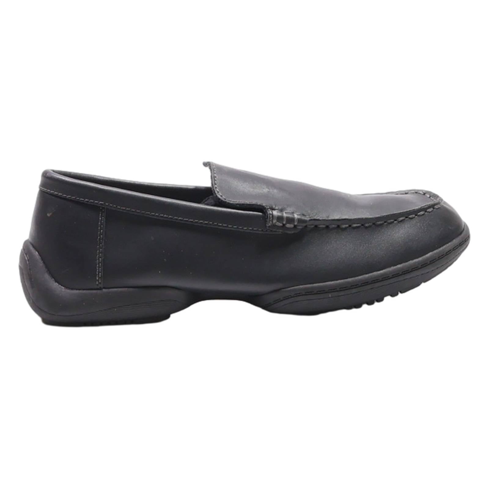 KENNETH COLE Loafer Shoes Black Leather Mens UK 6.5