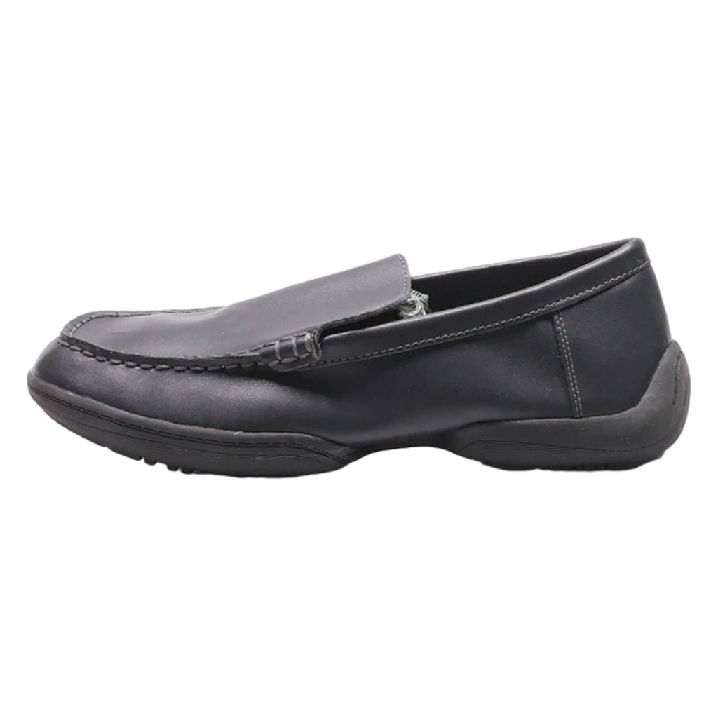 KENNETH COLE Loafer Shoes Black Leather Mens UK 6.5