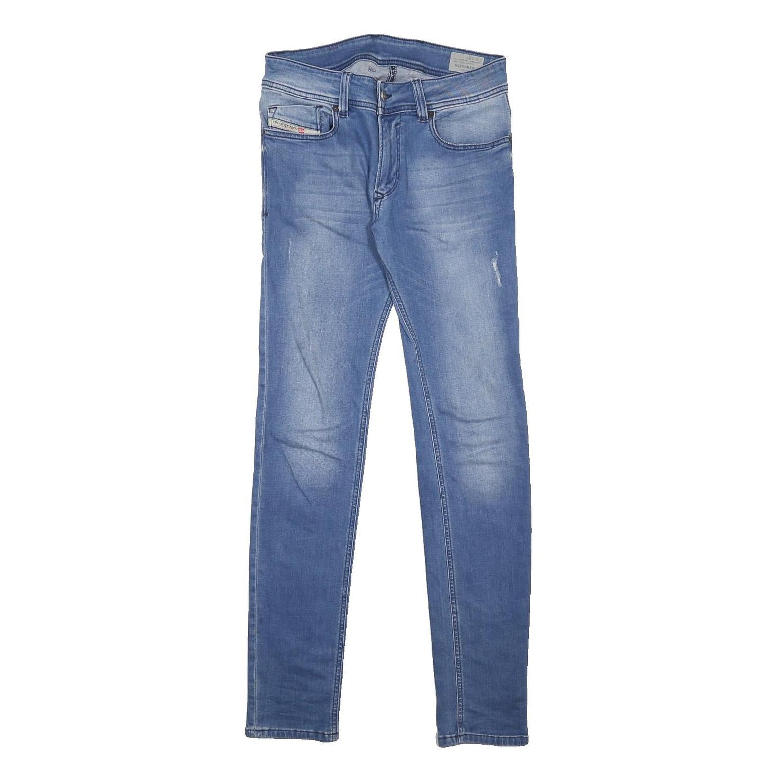 DIESEL Boys Slim Blue Denim Slim Jeans W29 L31 Casual Stylish Kids Wear