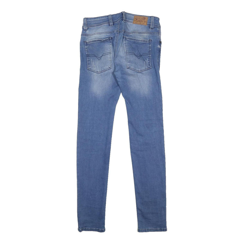 DIESEL Boys Slim Blue Denim Slim Jeans W29 L31 Casual Stylish Kids Wear
