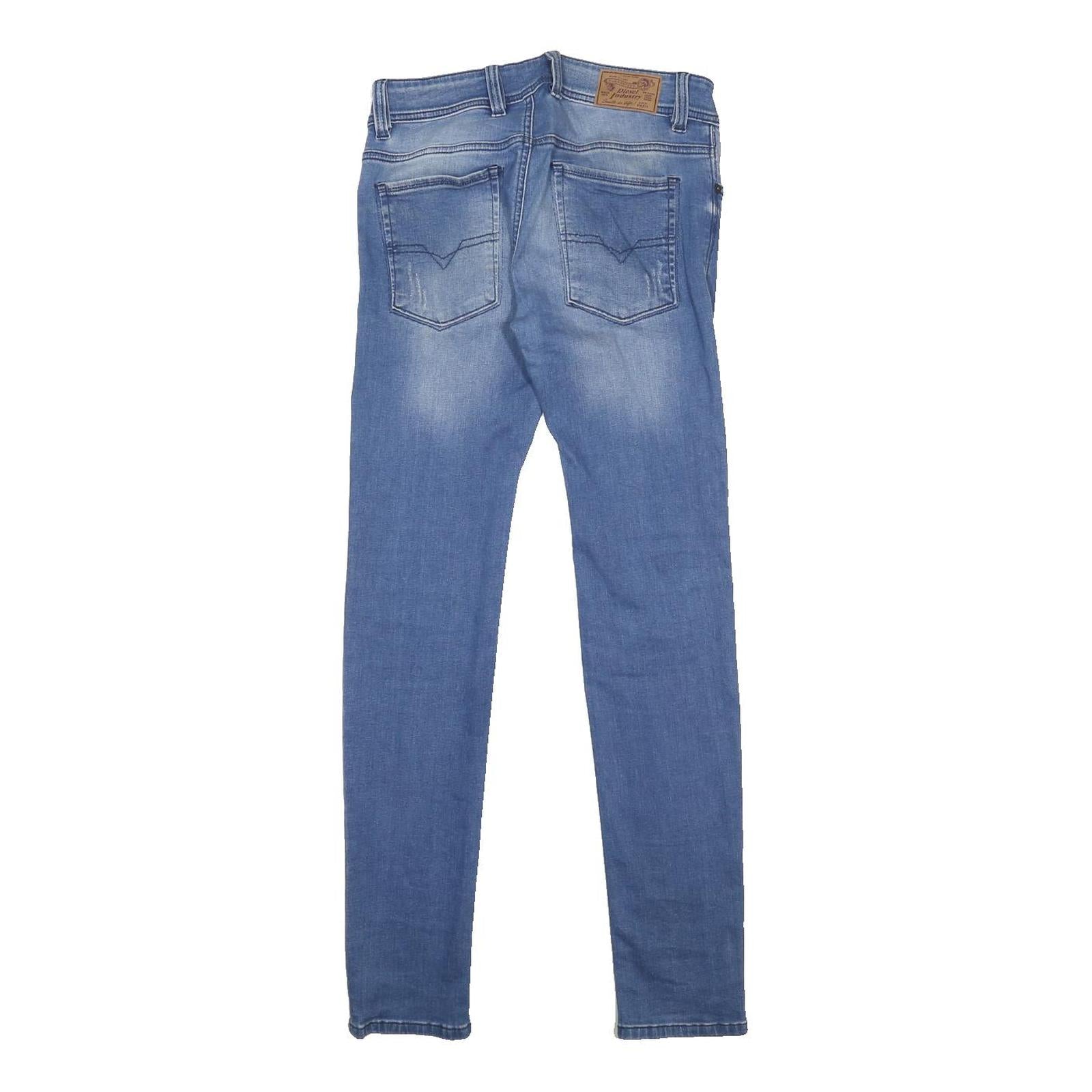 DIESEL Boys Slim Blue Denim Slim Jeans W29 L31 Casual Stylish Kids Wear