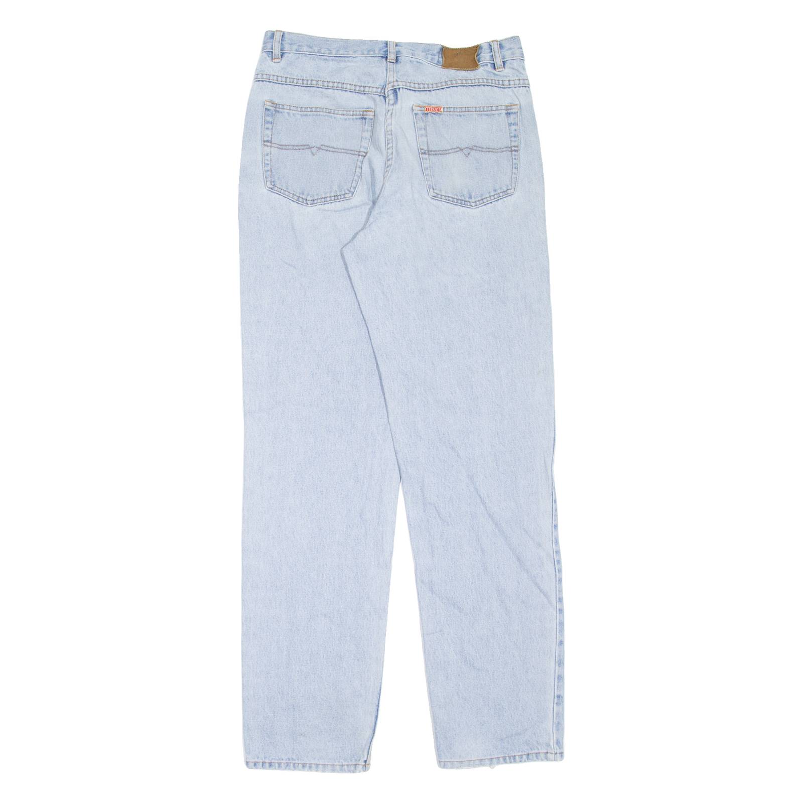 TEDDY'S Mens Jeans Blue Regular Straight W31 L33