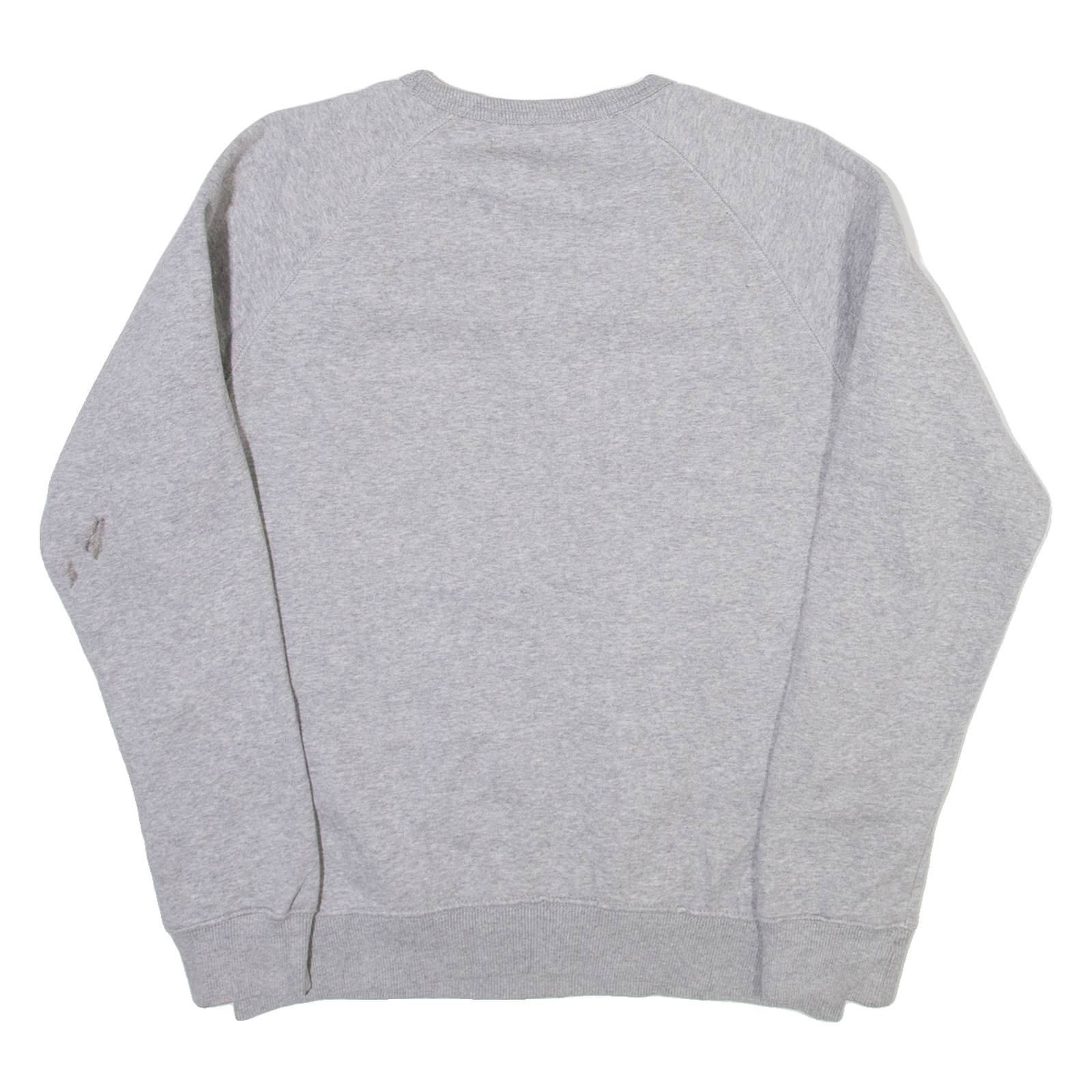 ADIDAS Mens Sweatshirt Grey S