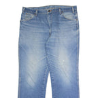 DICKIES Mens Jeans Blue Regular Straight Stone Wash W40 L32