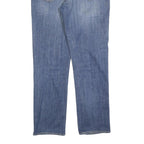 LEVI'S 514 Classic Mens Blue Cotton Blend Denim Medium W34 L32 Classic Fit