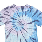 LEVI'S Mens Blue & Purple Tie Dye Graphic T-Shirt M Short Sleeve Crew Neck