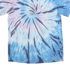 LEVI'S Mens Blue & Purple Tie Dye Graphic T-Shirt M Short Sleeve Crew Neck