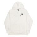 THE NORTH FACE Womens White Hoodie XL Logo Print Cotton Blend Casual Sweatshirt