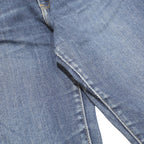 LEVI'S Womens Jeans Blue Slim Skinny Denim Medium W28 L26 Zip 711 Cotton Blend