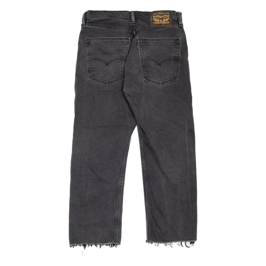 LEVI'S 501 Jeans Mens Grey Regular Straight W32 L24