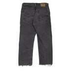 LEVI'S 501 Jeans Mens Grey Regular Straight W32 L24