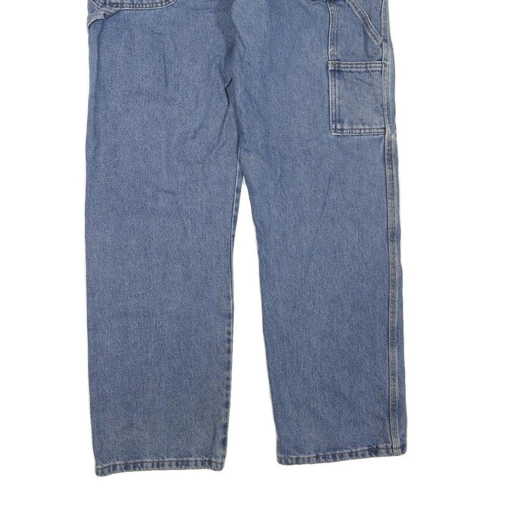 CARHARTT Mens Regular Fit Blue Denim Jeans W38 L32 Workwear Carpenter Style