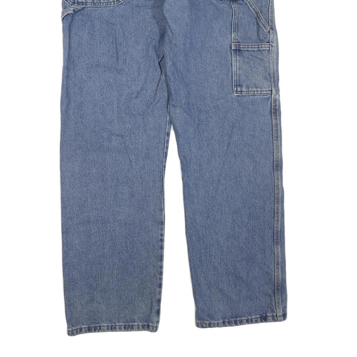 CARHARTT Mens Regular Fit Blue Denim Jeans W38 L32 Workwear Carpenter Style