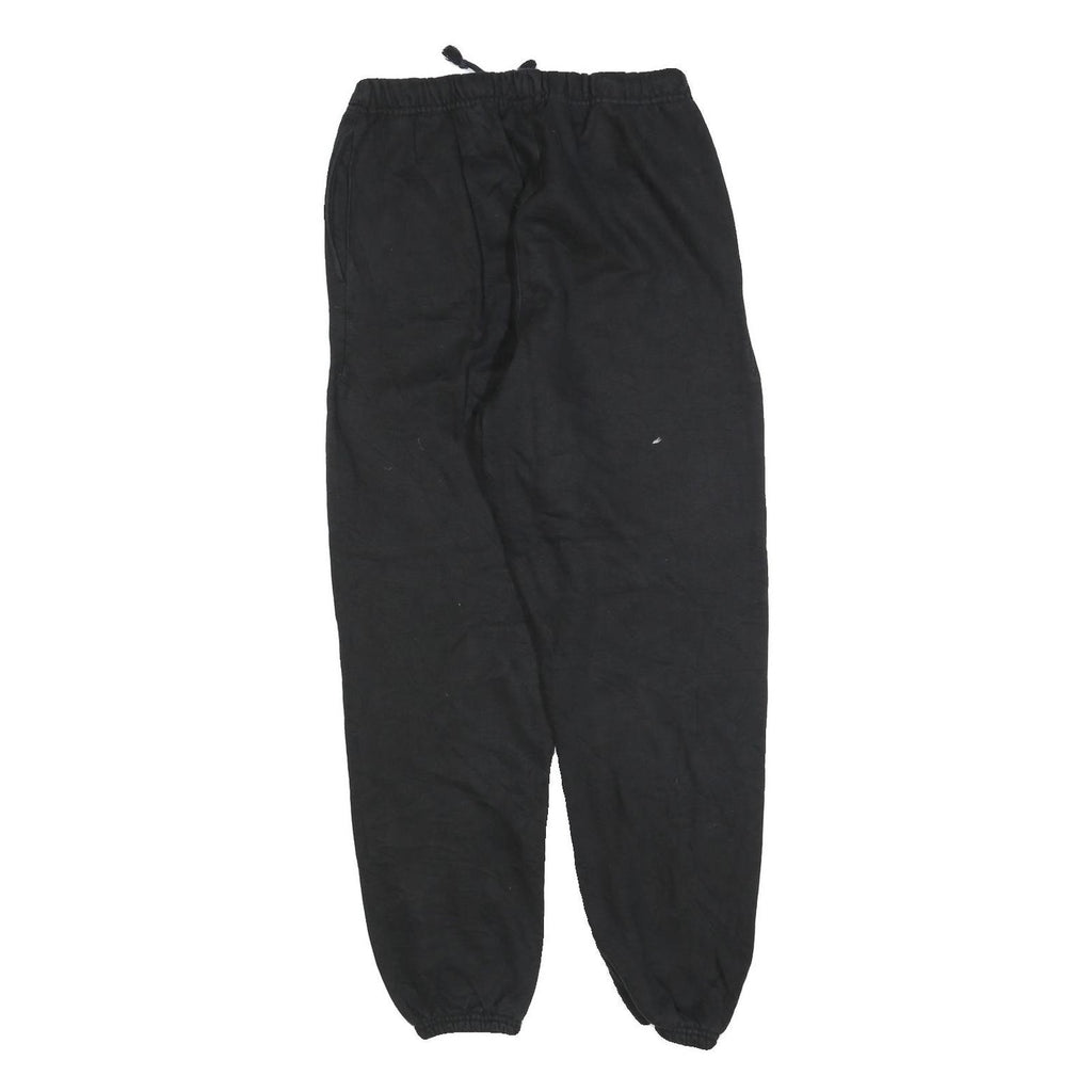 CHAMPION REVERSE WEAVE Womens Joggers Black Lacrosse Logo M W28 L28 Cotton Blend