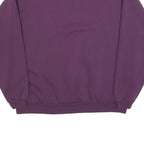 HANES Womens Purple Crew Neck XL Sweatshirt Cotton Blend Casual Pullover
