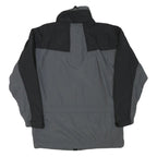 HELLY HANSEN Mens Black & Grey Outdoor Jacket XS Polyester Blend Plain Zip