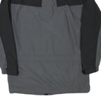 HELLY HANSEN Mens Black & Grey Outdoor Jacket XS Polyester Blend Plain Zip