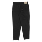 AUTHENTIC Womens Black Regular Fit Skinny Denim Woven Cotton Blend Jeans W32 L30