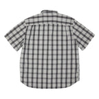 CARHARTT Mens Black & White Checked Shirt XL Button Down Cotton Blend Casual