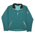 JACK WOLFSKIN Womens Green Softshell Jacket M Polyester Zip Outdoor Casual