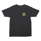 VANS Mens Black Cotton Blend Graphic T-Shirt M Short Sleeve Crew Neck Logo