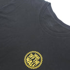 VANS Mens Black Cotton Blend Graphic T-Shirt M Short Sleeve Crew Neck Logo