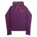 UNDER ARMOUR Loose Fit Womens Sweatshirt Pink Roll Neck XS