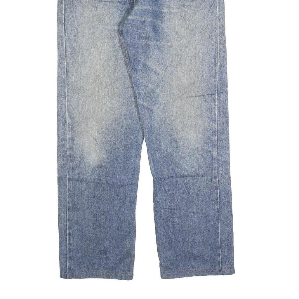 LEVI'S 505 Mens Jeans Blue Regular Straight Denim Medium W36 L30 Classic Zip