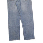 LEVI'S 505 Mens Jeans Blue Regular Straight Denim Medium W36 L30 Classic Zip