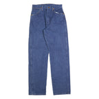 WRANGLER Womens Regular Blue Denim Rinse Jeans W26 L30 Classic Fit Straight Leg