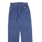 WRANGLER Womens Regular Blue Denim Rinse Jeans W26 L30 Classic Fit Straight Leg
