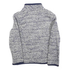 ALTUNA Womens Blue Plain Wool Blend Button Jacket XS Knit Smart Casual