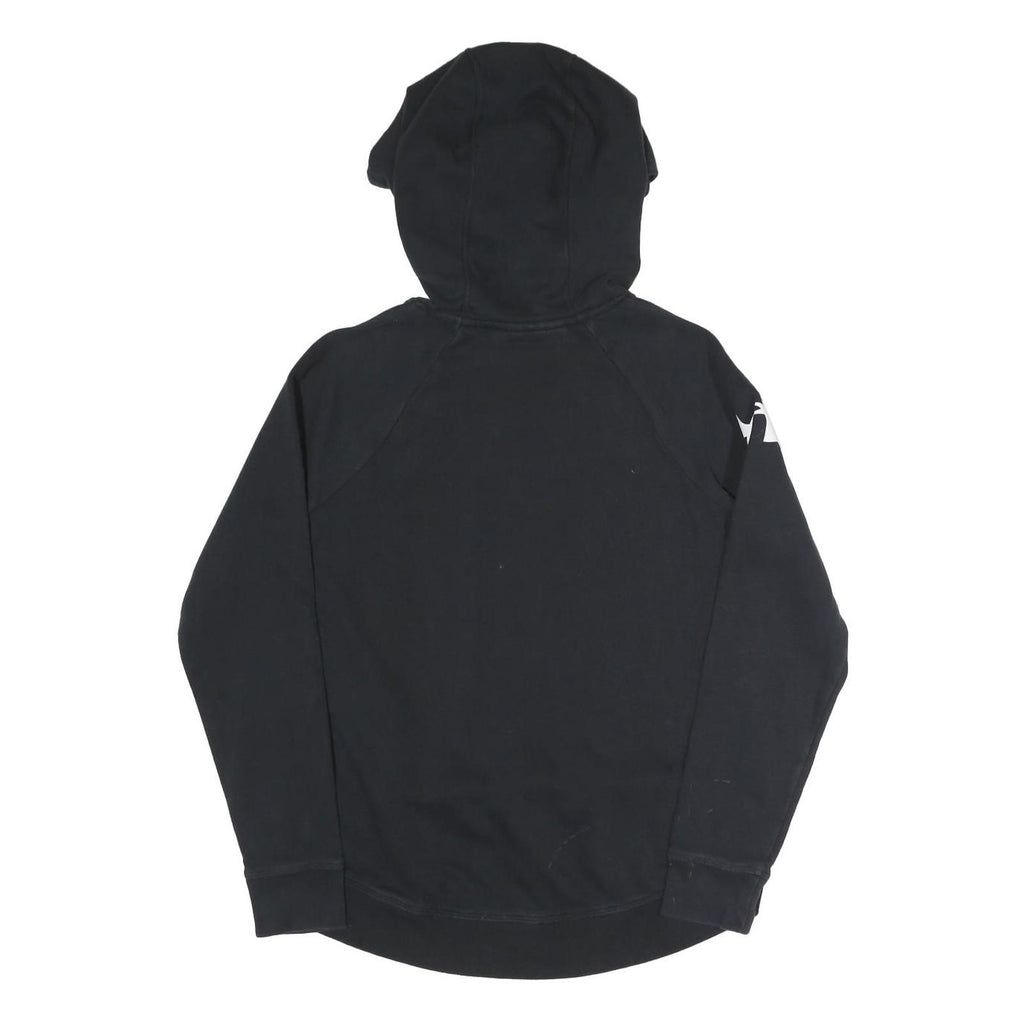 UNDER ARMOUR Womens Black Hoodie M Cotton Blend Pullover Casual Sportswear