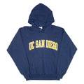 HANES Uc San Diego Mens Blue Hoodie USA M