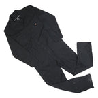 DICKIES Mens Black Cotton Blend Dungarees Regular Fit L W44 L32 Workwear