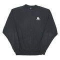 NIKE Mens Black Wolf Creek Crew Neck L Sweatshirt Polyester Blend Casual