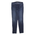 GUESS Womens Jeans Blue Slim Skinny Denim Medium W30 L30 Stylish Zip Fastening