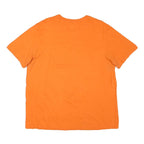 NIKE Mens Orange Graphic T-Shirt XL Short Sleeve Crew Neck Casual Wear