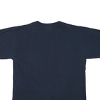 ALORE Mens Black Graphic T-Shirt XL Short Sleeve Crew Neck Moon Dolphins