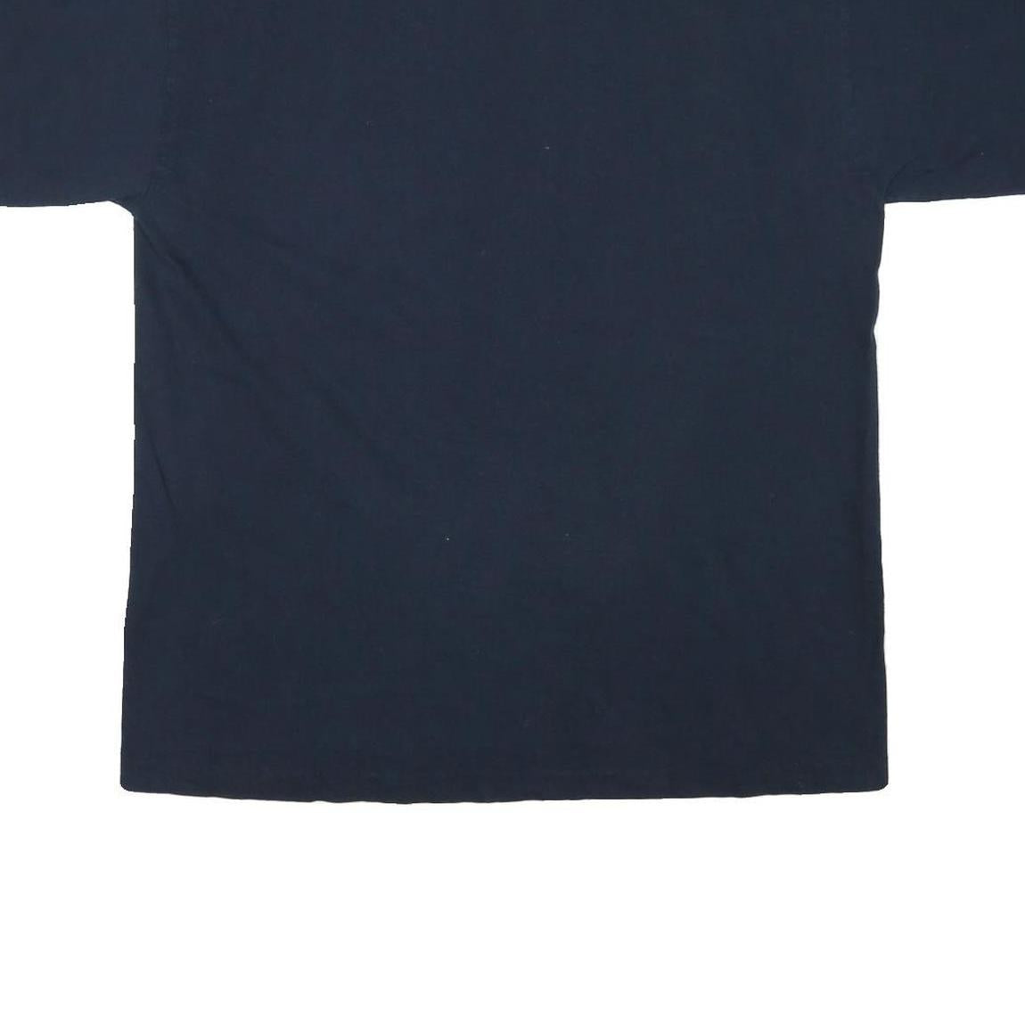 ALORE Mens Black Graphic T-Shirt XL Short Sleeve Crew Neck Moon Dolphins