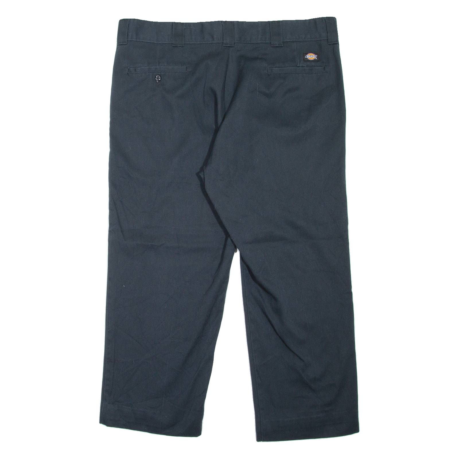DICKIES 874 Workwear Mens Trousers Black Regular Straight W40 L25
