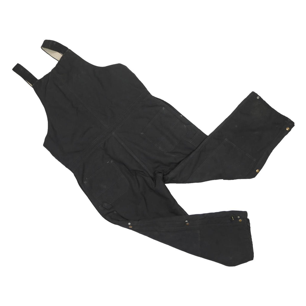 CARHARTT Mens Black Playsuit Cotton L Durable Workwear Practical Pockets