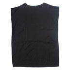 COS Oversized Womens Shift Dress Black Sleeveless Knee Length M