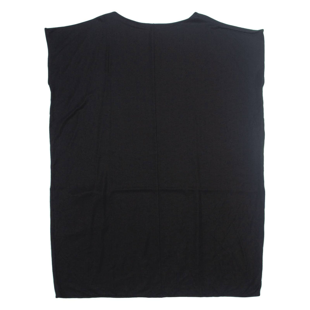 COS Oversized Womens Shift Dress Black Sleeveless Knee Length M