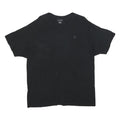 CHAMPION Mens Black Classic T-Shirt XL Short Sleeve Crew Neck Cotton Blend