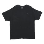 CHAMPION Mens Black Classic T-Shirt XL Short Sleeve Crew Neck Cotton Blend