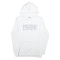 PUMA Mens White Hoodie S