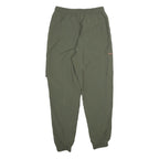 CLOCKHOUSE Mens Relaxed Olive Drawstring Nylon Trousers W28 L29 Casual Pockets